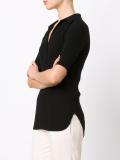 ribbed polo top