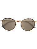 tortoiseshell oversized sunglasses
