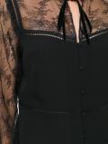 lace panel blouse 