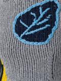 hand-knitted embroidered jumper