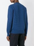 ribbed crew neck knit