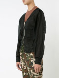 fitted zip jacket 