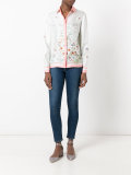 floral print shirt
