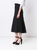 flared midi skirt