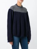 bicolour sweater