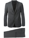 pinstriped suit  