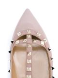 'Rockstud'平底鞋