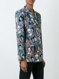 faces print jacket 