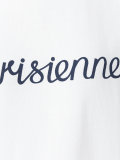 'Parisienne' print sweatshirt