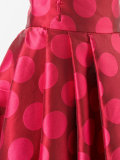 polka dots full skirt