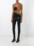 asymmetric ruched top