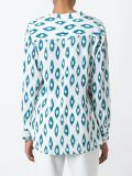 ikat print shirt