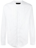 band collar shirt 