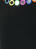 mirror embroidered shift dress