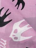 bird print scarf