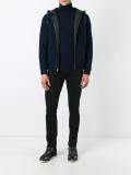 reversible hooded jacket 