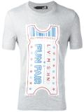 ticket print T-shirt