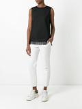 fringed tank top