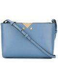 zipped cross body bag