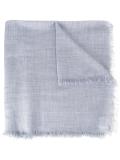 raw edge scarf