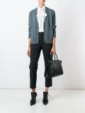 front cropped cardigan