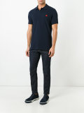 embroidered logo polo shirt 