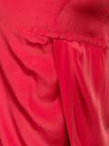 sleeveless column gown