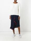 draped skirt