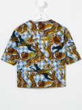 jungle animal print T-shirt 