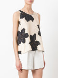 floral print tank top