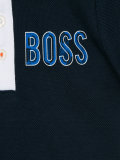 logo print polo shirt 