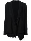 open front shearling jacket