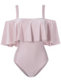 ruffled swimsuit