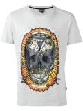 skull print T-shirt