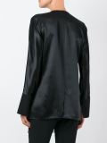 scarf detail blouse