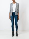 one button cardigan