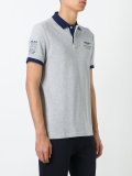 chest print polo shirt
