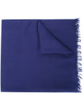 frayed trim scarf 