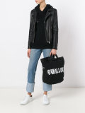 "Swallow" tote bag with shoulder strap
