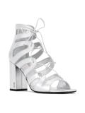 Babies lace-up cage sandals