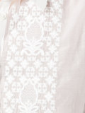 embroidered bib shirt 