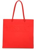 logo embossed shopper tote