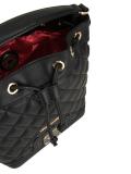 quilted drawstring crossbody bag