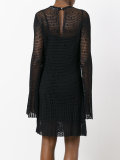 perforated dress