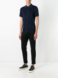 button shoulder polo shirt
