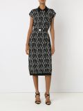 mid-length knit dress
