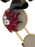 geometric petal necklace