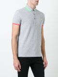 neon detail polo shirt