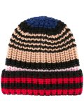 striped beanie 