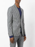 checked blazer